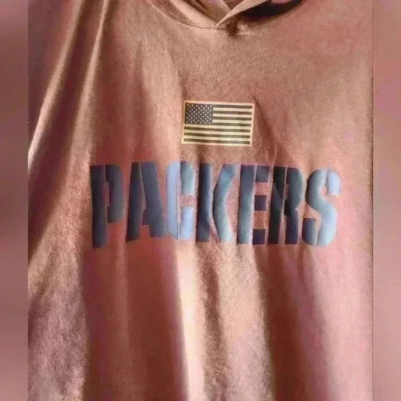 Men's Nike Brown Green Bay Packers Salute To Service Lightweight hoodie. XL - Picture 2 of 9